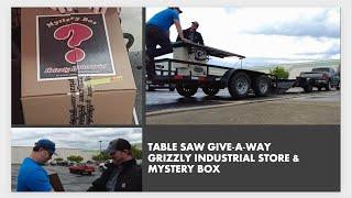 FREE TABLE SAW GIVE-A-WAY AT GRIZZLY INDUSTRIAL
