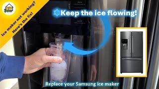 How to Replace a Samsung Upper Ice Maker