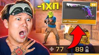 ЕСЛИ ПОТРАЧУ ХП В РАУНДЕ ТО ПОКУПАЮ РАНДОМНЫЙ СКИН!! В STANDOFF 2/СТАНДОФФ 2