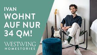 Kleine Wohnung einrichten | Ideen für eine schöne 1 Zimmer Wohnung | Roomtour