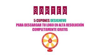 Sorteo 5 cupones para descargar tu LOGO GRATIS