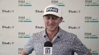 Mackenzie Hughes Sunday Flash Interview 2023 The RSM Classic