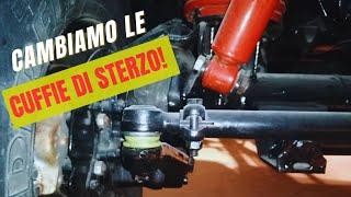 Sostituiamo le cuffie delle barre di sterzo | UNIMOG camper conversion