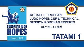 Tatami 1 - Kocaeli European Judo Hopes Cup & Technical Session Kodokan Experts