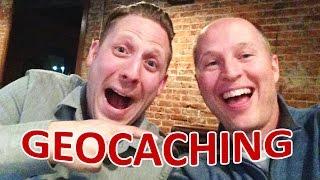 Downtown with Joshua the Geocaching Vlogger