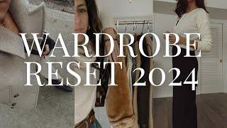My 2024 Wardrobe Plan - style intentions, no-buy, closet re-set