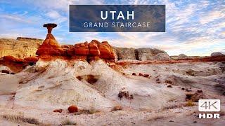 UTAH Grand Staircase Escalante - Toadstool Hoodoos - Cinematic Walking Tour