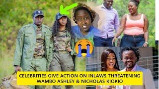 CELEBRITIES SPEAK OUT ON WAMBO ASHLEY INLAWS  THRETEANING HER & HUSBAND 'MAMA TRAENCY WOMAN UP'