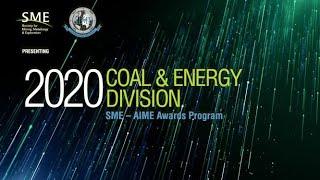 2021 SME-AIME Awards Program - Coal & Energy Division