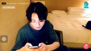 [Jk's Vlive] 190616 Jungkook speaking english in his Vlive.