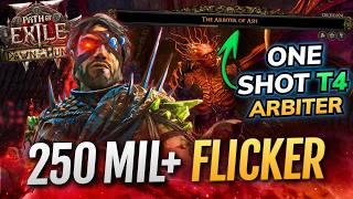 [PoE 2] INSANE DMG! OneShots Full Party T4 - BUILD Guide Flicker Strike Gemling - Path of Exile 2