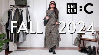 UNIQLO:C 2024 FALL WINTER REVIEW & STYLING | Outfit Ideas, Affordable Everyday Fashion