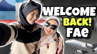 WELCOME BACK FAE !! SI SAMI MENUNGGU KEPULANGAN FAE !!