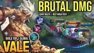 VALE BEST BUILD 2024 | BUILD TOP GLOBAL VALE GAMEPLAY | MOBILE LEGENDS