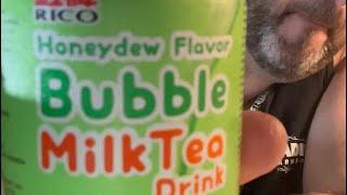 Honey Dew Melon Boba Tea Review