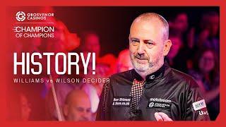 BIG DECIDER! | Mark Williams vs Kyren Wilson | Grosvenor Casinos Champion of Champions