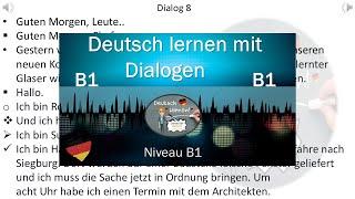 Dialoge B1  | Deutsch lernen durch Hören | 16 |