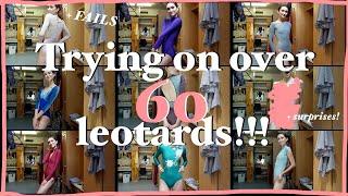 Ballerina tries on every single leotard she owns!