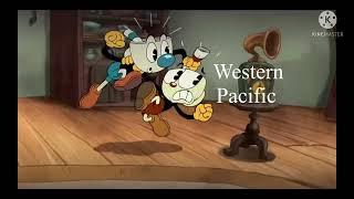 Union Pacific vs Southern Pacific (Cuphead Show meme)