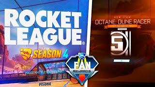 Best *New* Fan reward Drops Rocket League (Season 4)