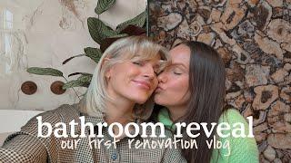 BATHROOM REVEAL  // our first ever long form renovation vlog 