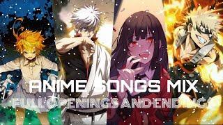 Anime Openings Music Mix | BEST ANIME OPENINGS & ENDINGS MIX COMPILATION 2023