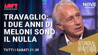 Travaglio: i due anni di Meloni sono il nulla