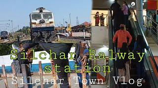 Silchar Ralway station || View of Silchar Ralway station || Silchar Vlogs || Masum Vlogs