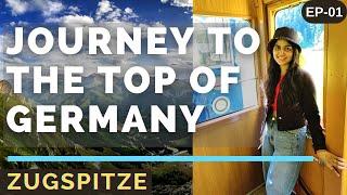 Journey to Alps in Germany Zugspitze |Europe travel vlog