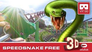 VR Roller Coaster VR180 3D | Fort Fun SPEEDSNAKE FREE crazy onride POV #vr180 #rollercoaster