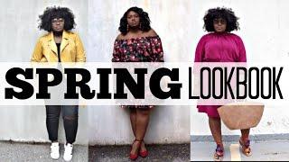 SPRING OUTFIT LOOKBOOK 2017 I PLUS SIZE / CURVY FASHION