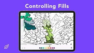 Coloring Techniques - Controlling Fills