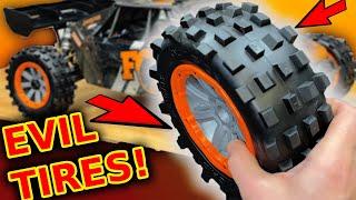 Motorcross Tires on RC Car