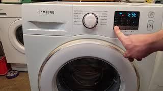 Samsung eco bubble 7kg wf70f5e2w4w test mode