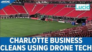 Charlotte business cleaning up by using drone tech