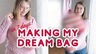 Crocheting my dream Christmas bag in 7 days!