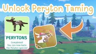 How To Unlock PERYTON TAMING & Catch Perytons!  | Horse Life