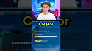 How to get a Support A Creator Code in Fortnite using TikTok… #fortnite