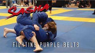 Women's Jiu Jitsu Purple Belt Match