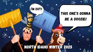 North Idaho Winter 2025 - City by City Snowfall Predictions