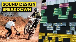 SOUND DESIGN For FILMMAKING! | Breakdown Of Epic Motocross Commercial