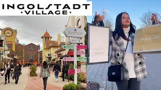 Ingolstadt Village Outlet Shopping - Walkthrough | Luxury Designer Brand | Tourists in Munich