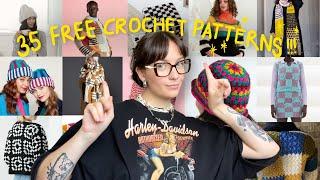 35 FREE CROCHET PATTERNS you need to make this Autumn!!!