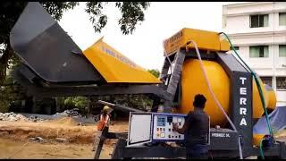 Terra Make Mini batching machine (Reversible concrete Mixer)