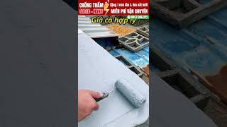 Sơn chống thấm Sotec Nano chống thấm đặc biệt, an toàn, hiệu quả #chongtham #sotec #xuhuong #xaydung