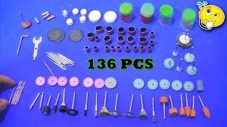 Para que serve cada acessório da micro retifica ? ( Kit 136 Pcs)