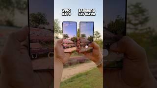 100x Zoom Test Vivo X200 Vs Samsung Galaxy S25 Ultra #shorts