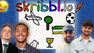 WER zeichnet SO…?!  SKRIBBLE mit Eligella, Danny, Mert & Kroko | Niklas Wilson