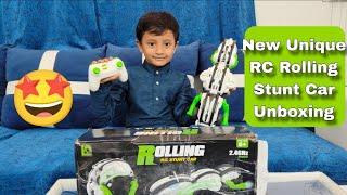 New Unique RC Car, RC Rolling Stunt Car Unboxing | By Malik Rehan | @RehansUnboxing