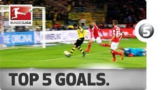 Top 5 Goals - Mkhitaryan, Müller and More with Sensational Strikes